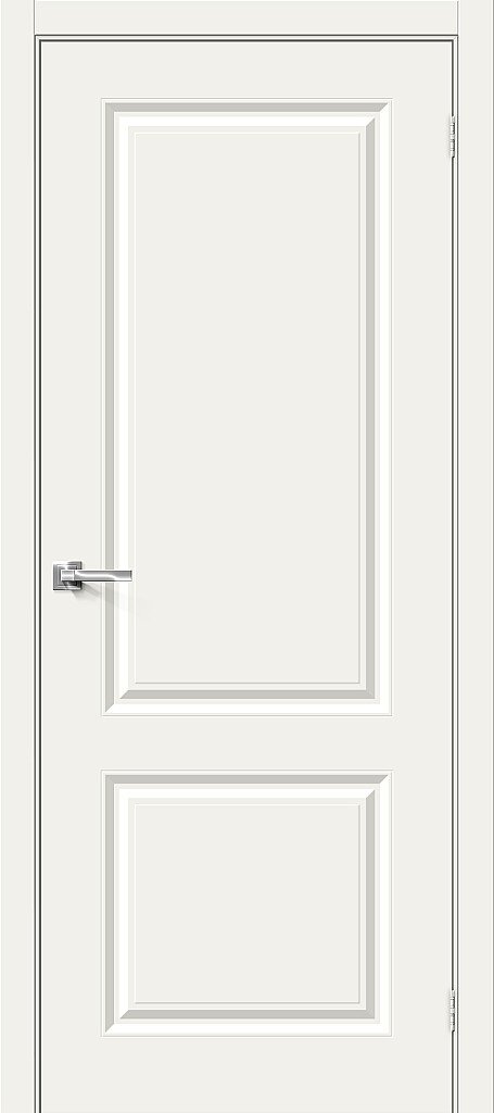 Дверь межкомнатная Браво Скинни-12 Whitey