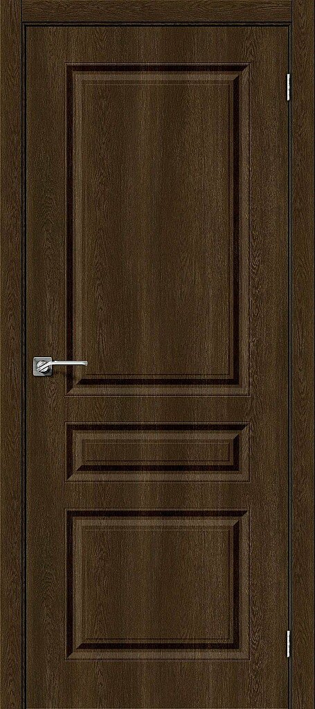 Дверь межкомнатная Браво Скинни-14 Dark Barnwood
