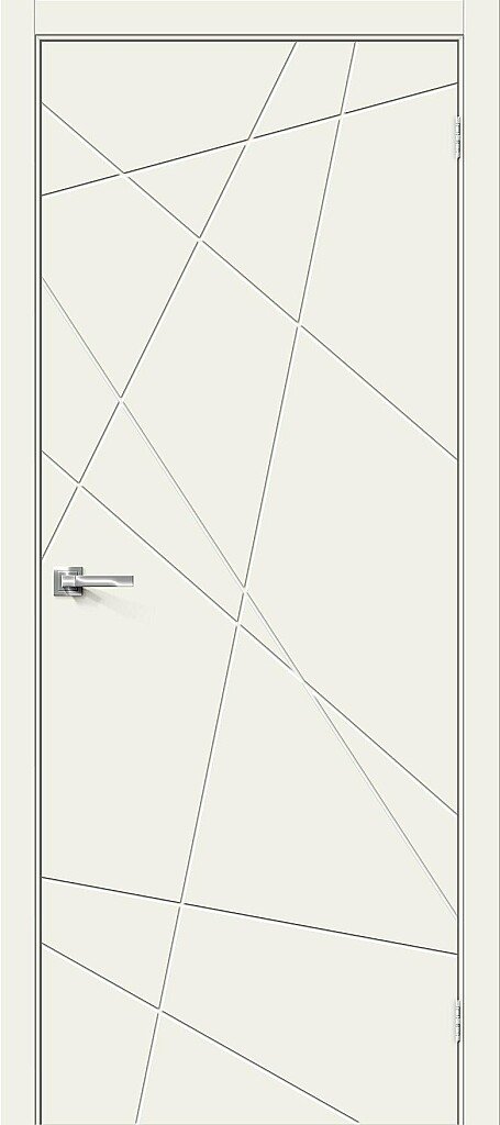 Дверь межкомнатная Браво Скинни-5 Whitey