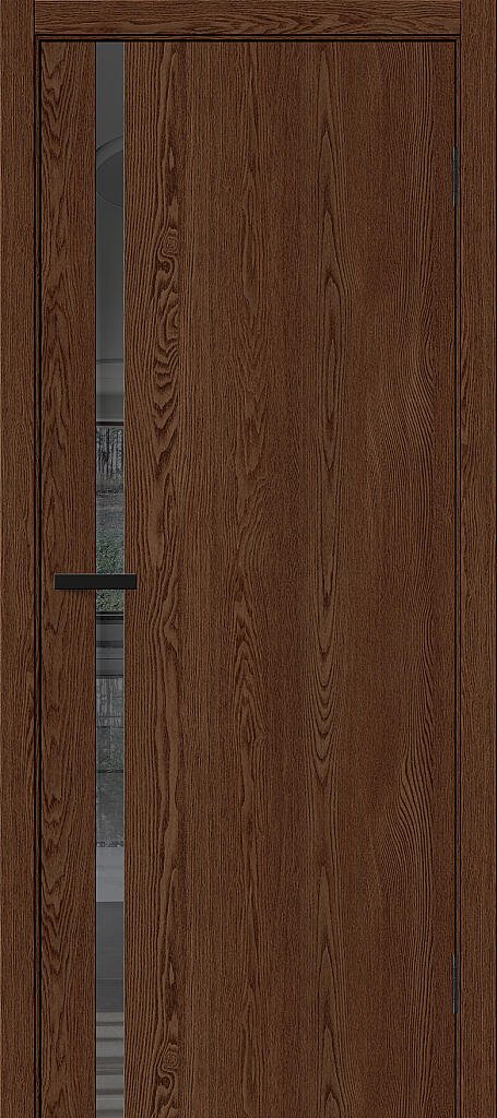 Дверь межкомнатная Bravo Браво-1.55 Brown Dreamline / Mirox Grey