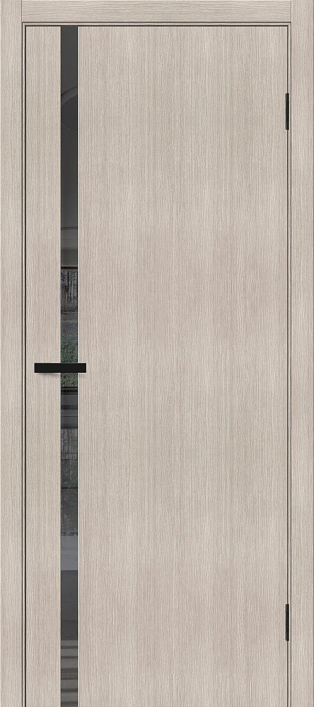 Дверь межкомнатная Bravo Браво-1.55 Cappuccino Melinga / Mirox Grey