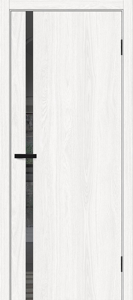 Дверь межкомнатная Bravo Браво-1.55 White Dreamline / Mirox Grey