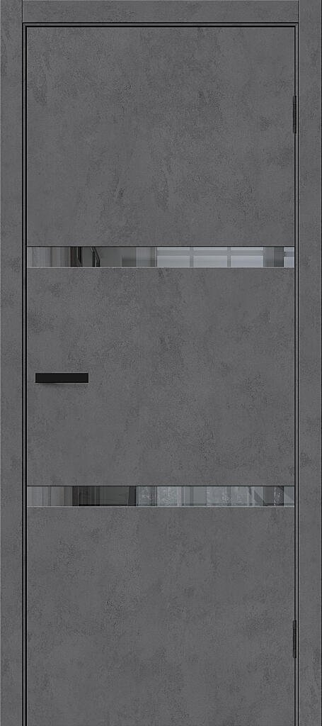 Дверь межкомнатная Bravo Браво-2.55 Slate Art / Mirox Grey