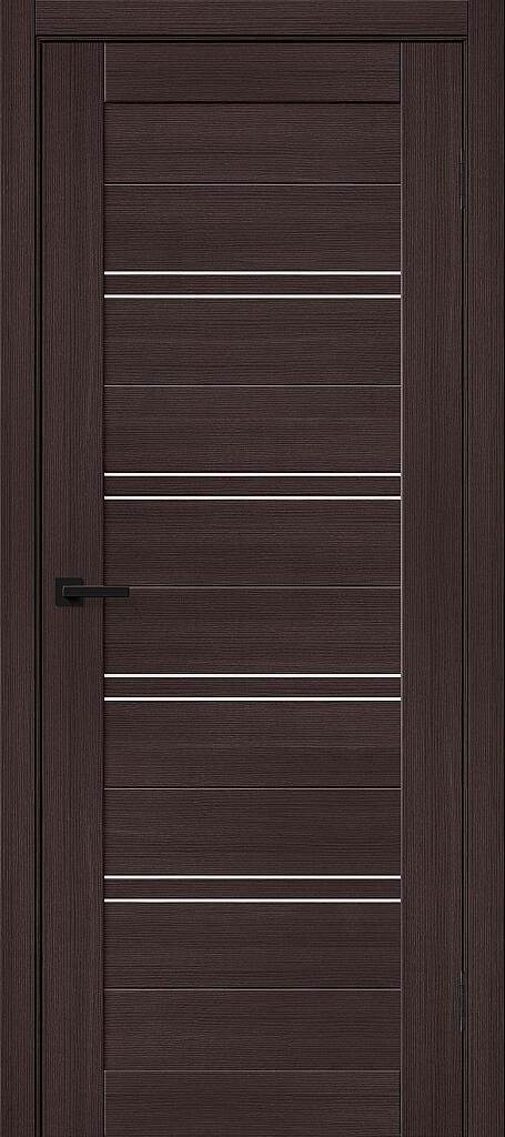 Дверь межкомнатная Bravo Браво-28 Wenge Melinga / Magic Fog