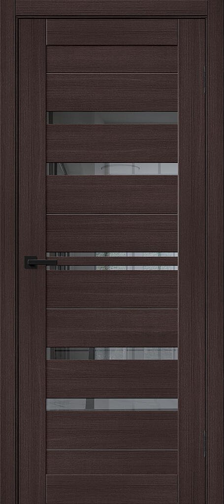 Дверь межкомнатная Bravo Браво-30 Wenge Melinga / Mirox Grey