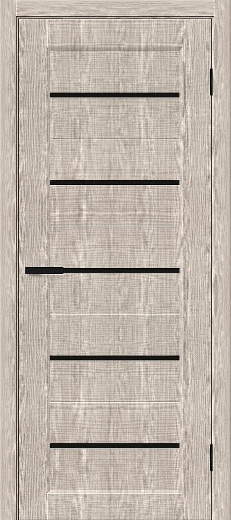 Дверь межкомнатная Браво Мода-22 Black Line Cappuccino Melinga