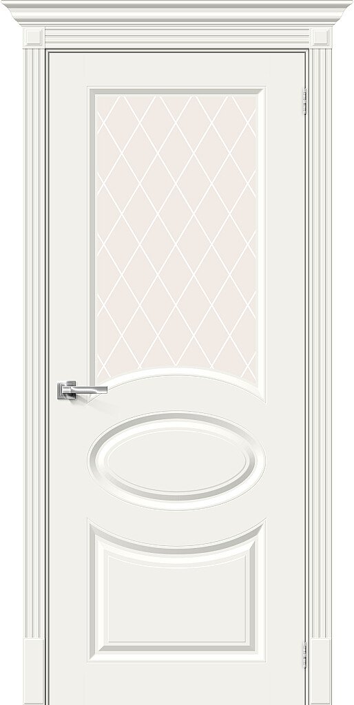 Дверь межкомнатная Браво Скинни-21 Whitey
