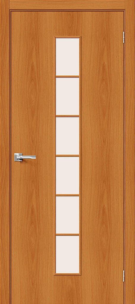 Дверь межкомнатная Браво-2С Л-12 (МиланОрех)