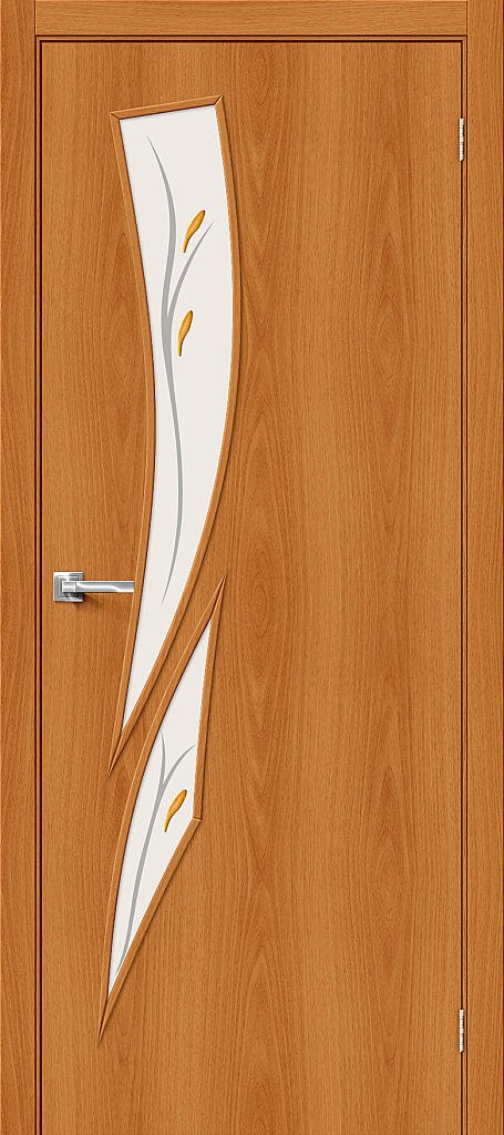 Дверь межкомнатная Браво-8Ф Л-12 (МиланОрех)