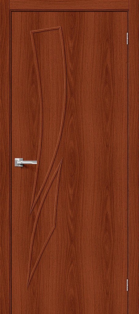 Дверь межкомнатная Браво-8Г Л-11 (ИталОрех)