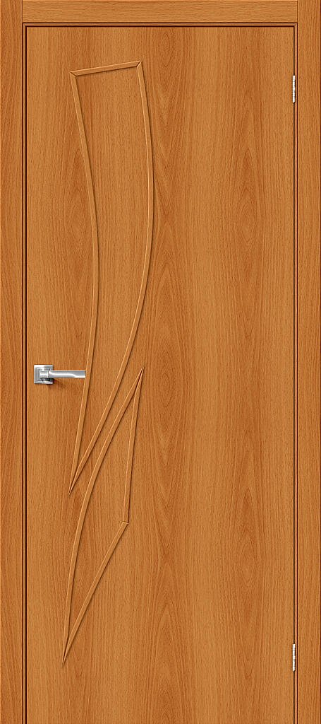 Дверь межкомнатная Браво-8Г Л-12 (МиланОрех)