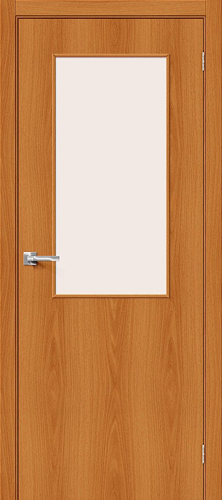 Дверь межкомнатная Браво Гост-7 Л-12 (МиланОрех) / Magic Fog