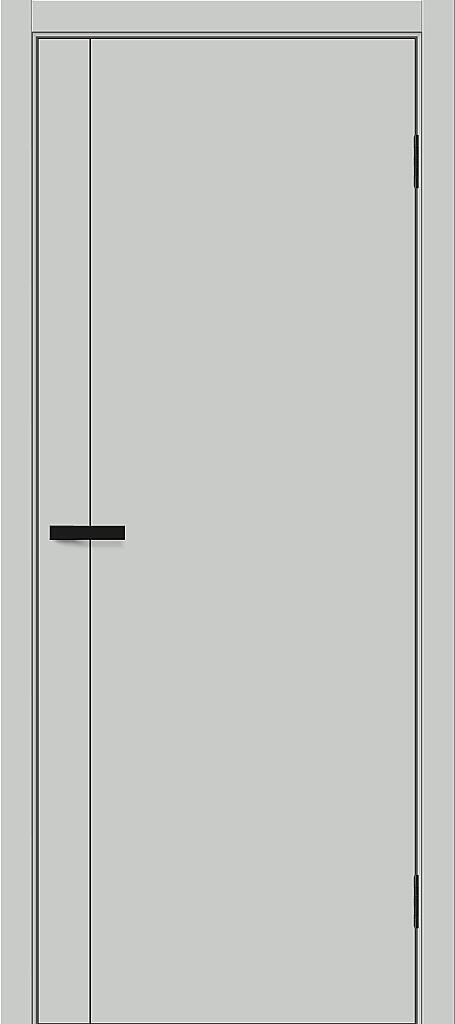 Дверь межкомнатная Браво-0.10 П Grey Silk