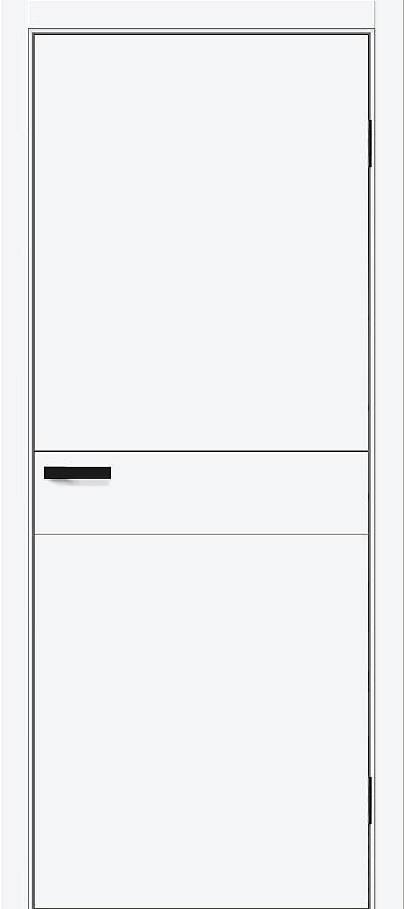 Дверь межкомнатная Браво-0.24 П White Silk