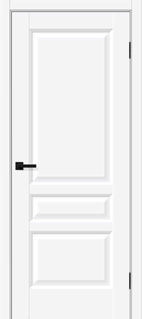 Дверь межкомнатная Браво Неоклассик-34 White Silk