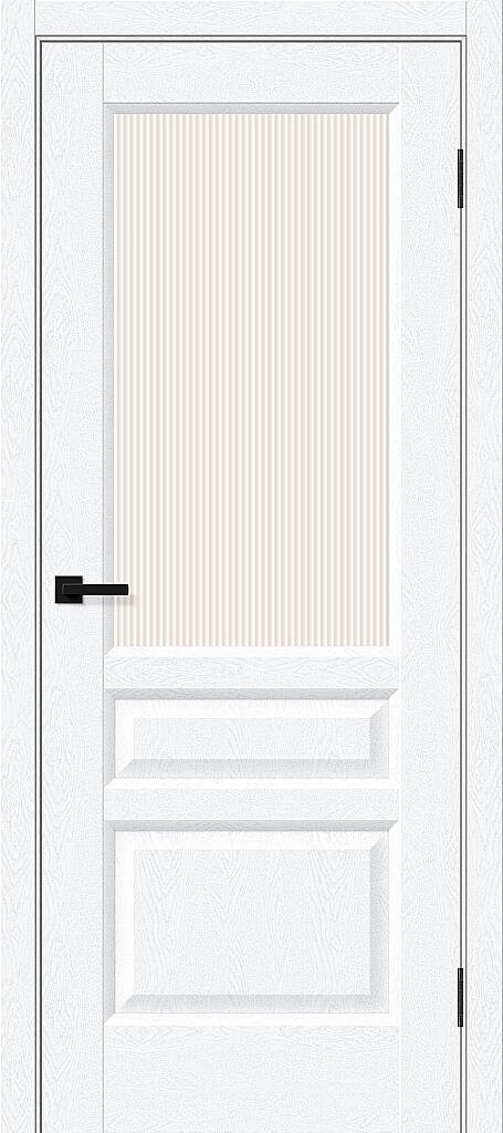 Дверь межкомнатная Браво Неоклассик-35 White Silkwood / Magic Moru