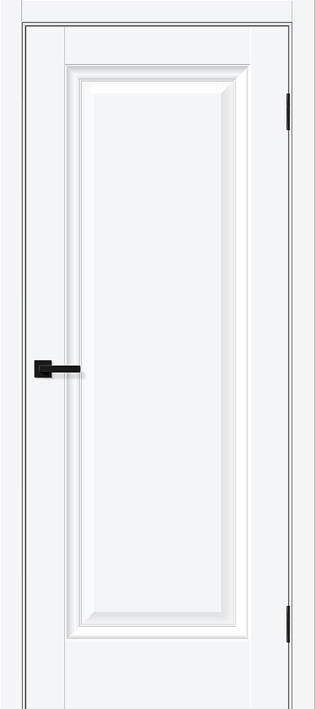 Дверь межкомнатная Браво Прима-0 White Silk