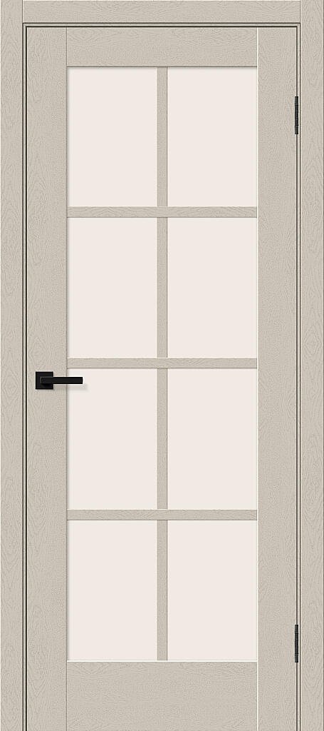 Дверь межкомнатная Браво Прима-11.1 Cream Silkwood / Magic Fog