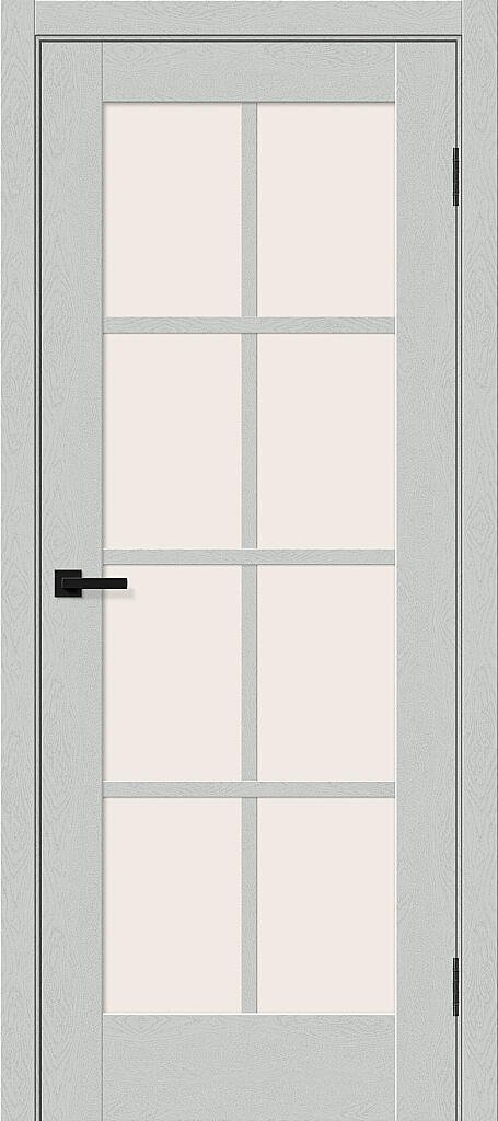 Дверь межкомнатная Браво Прима-11.1 Grey Silkwood / Magic Fog