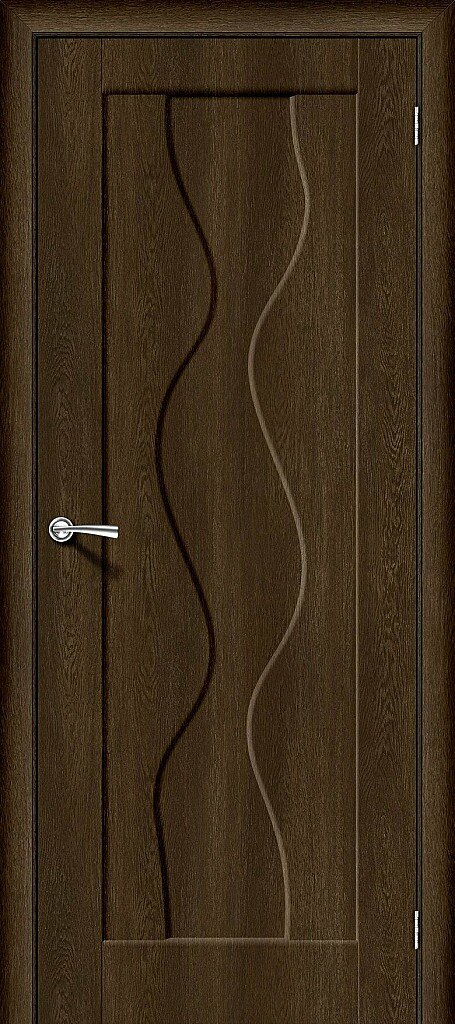 Дверь межкомнатная Браво Вираж-1 Dark Barnwood