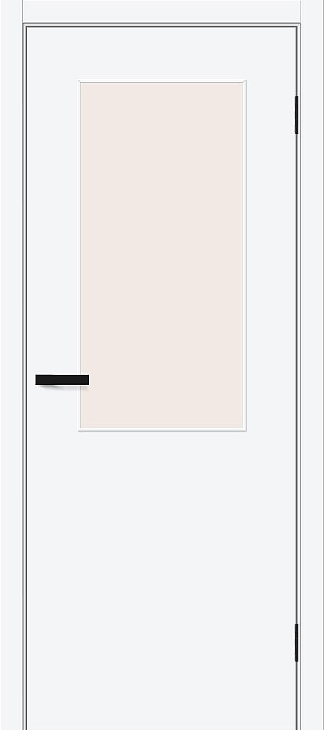 Дверь межкомнатная Браво-7 White Pro / Magic Fog