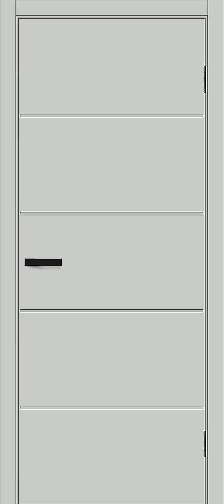 Дверь межкомнатная Браво Граффити-1.Д Grey Pro