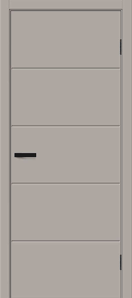 Дверь межкомнатная Браво Граффити-1.Д Grey Pro