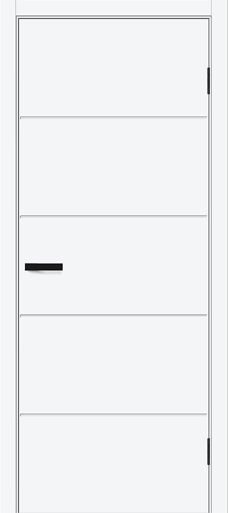 Дверь межкомнатная Браво Граффити-1.Д White Pro