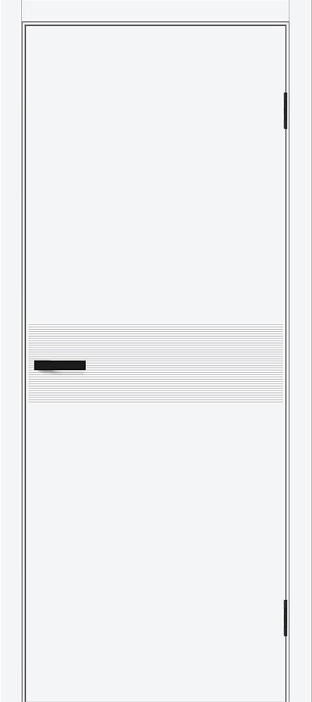 Дверь межкомнатная Браво Граффити-23.Д White Pro