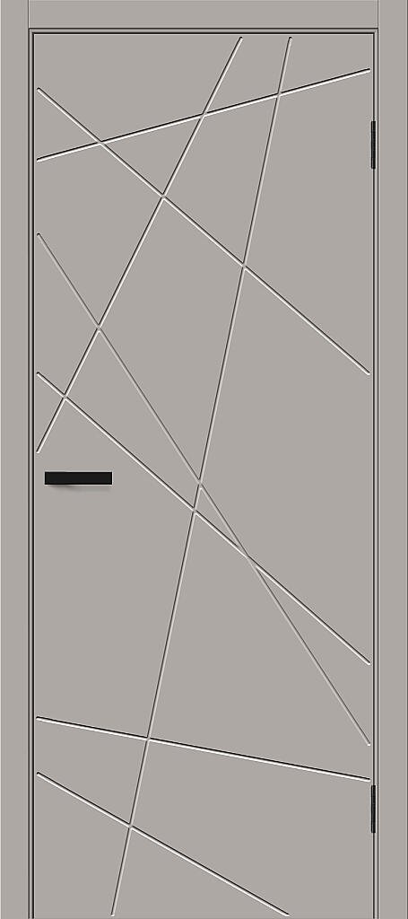 Дверь межкомнатная Браво Граффити-5.Д Grey Pro