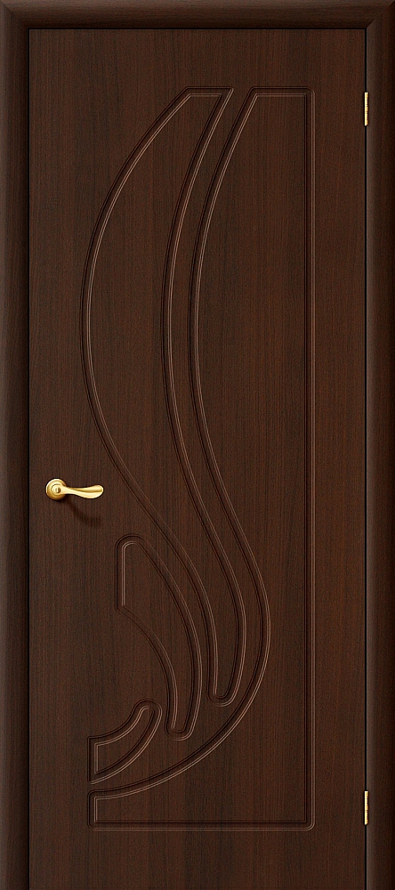Дверь межкомнатная Браво Лотос П-19 (Венге)