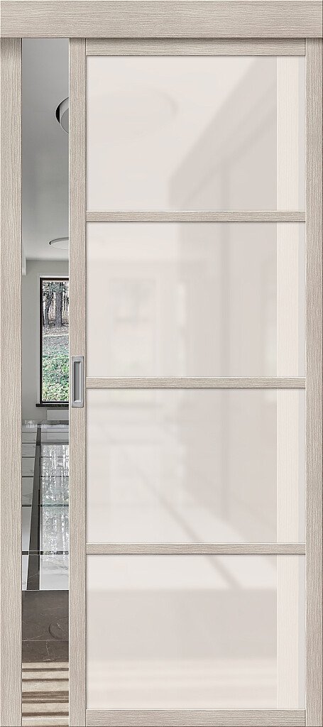 Дверь межкомнатная Браво Твигги-11.3 Cappuccino Melinga / Magic Fog