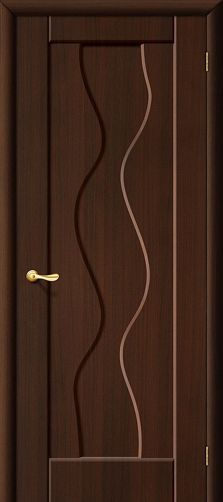 Дверь межкомнатная Браво Вираж П-19 (Венге)