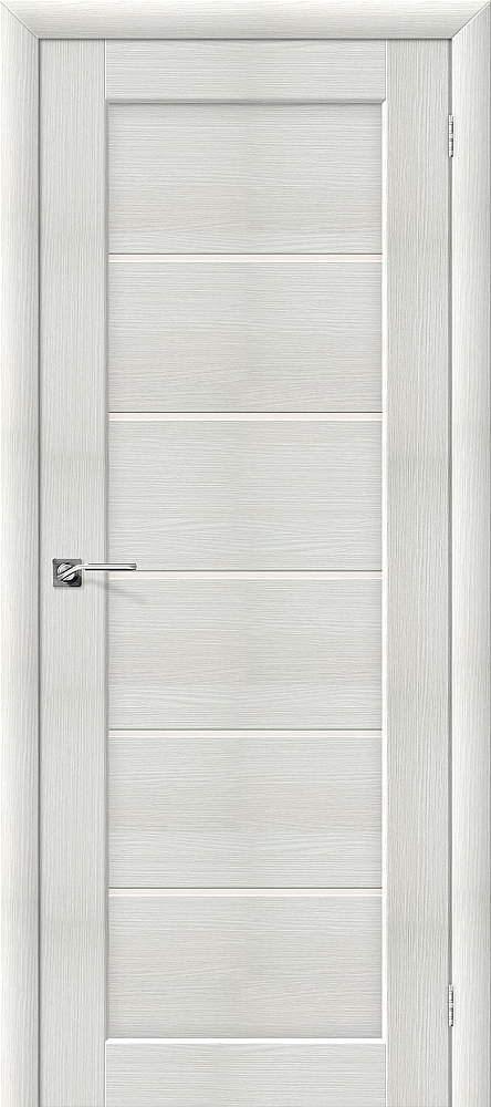 Дверь межкомнатная эко шпон Браво Аква-2 Bianco Veralinga