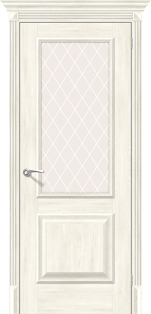 Дверь межкомнатная эко шпон Браво Классико-13 Nordic Oak