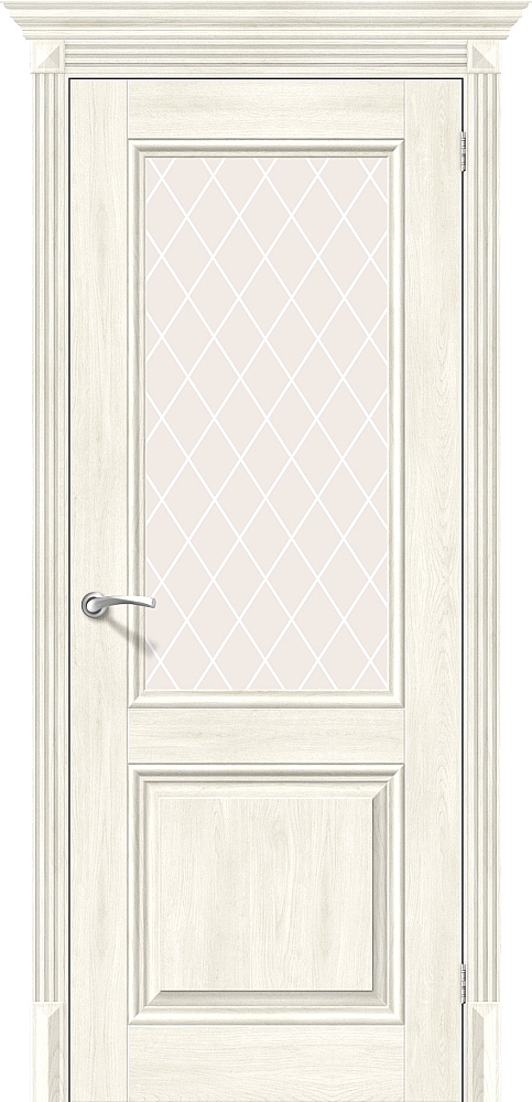 Дверь межкомнатная эко шпон Браво Классико-33 Nordic Oak