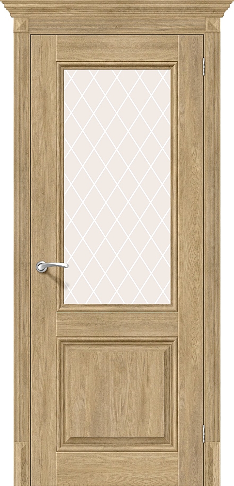 Дверь межкомнатная эко шпон Браво Классико-33 Organic Oak