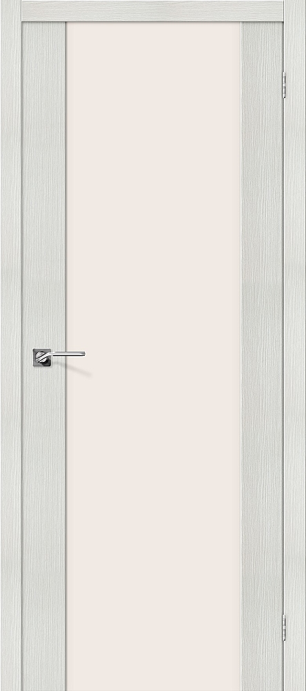Дверь межкомнатная эко шпон Браво Порта-13 Bianco Veralinga