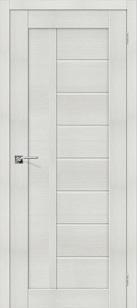 Дверь межкомнатная эко шпон Браво Порта-26 Bianco Veralinga