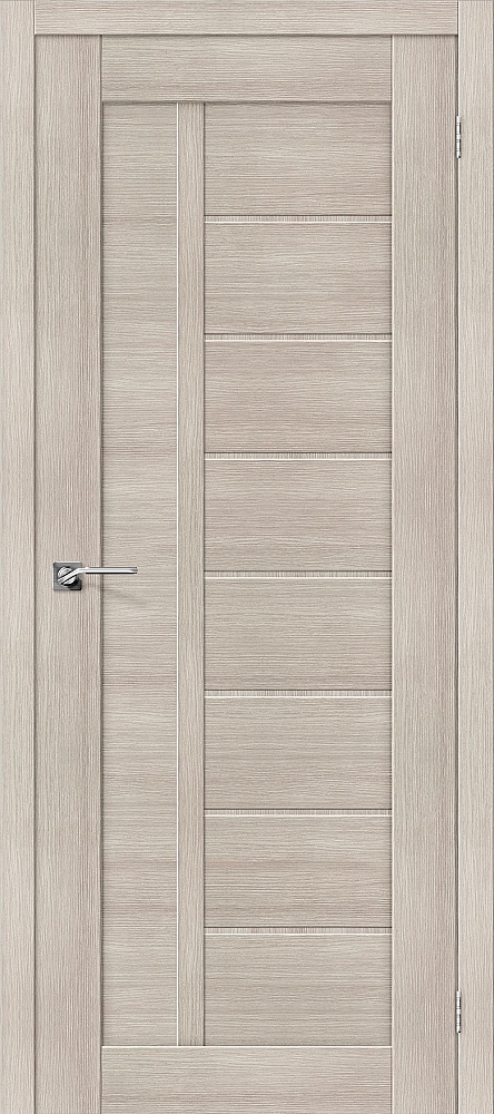 Дверь межкомнатная эко шпон Браво Порта-26 Cappuccino Veralinga