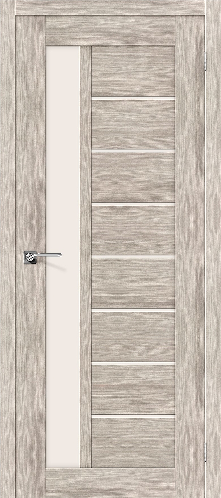 Дверь межкомнатная эко шпон Браво Порта-27 Cappuccino Veralinga