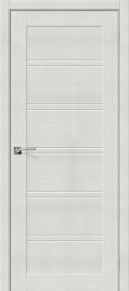 Дверь межкомнатная эко шпон Браво Порта-28 Bianco Veralinga