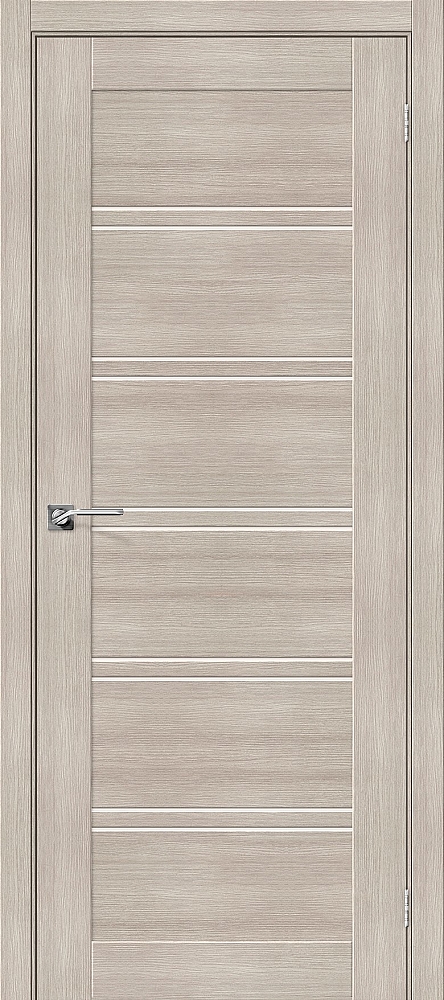 Дверь межкомнатная эко шпон Браво Порта-28 Cappuccino Veralinga