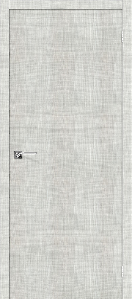 Дверь межкомнатная эко шпон Браво Порта-50 Bianco Crosscut