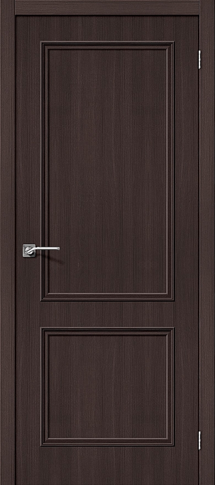 Дверь межкомнатная эко шпон Браво Симпл-12 Wenge Veralinga