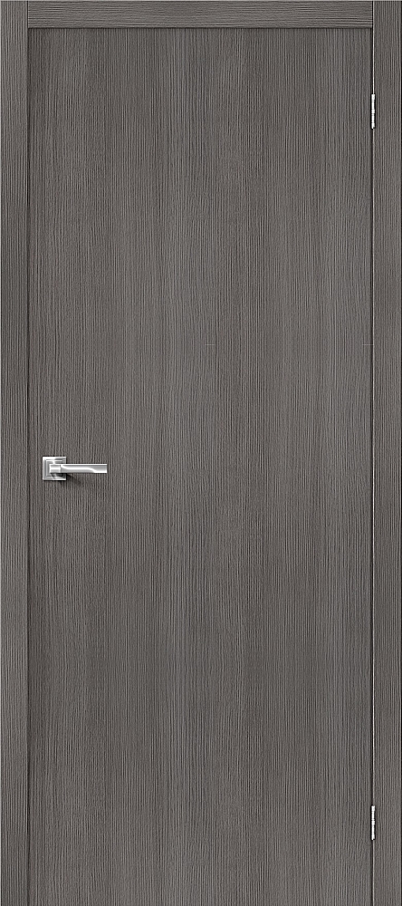 Дверь межкомнатная эко шпон Браво Тренд-0 Grey Veralinga