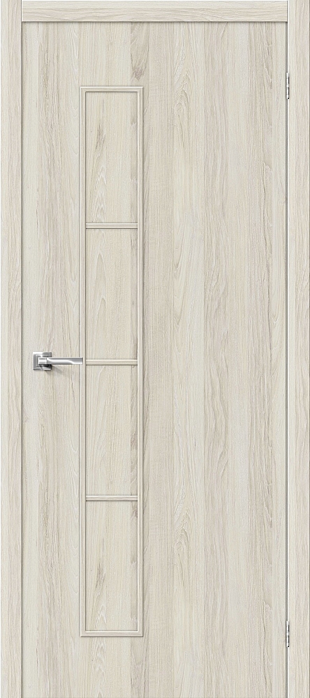 Дверь межкомнатная эко шпон Браво Тренд-3 Cappuccino Veralinga