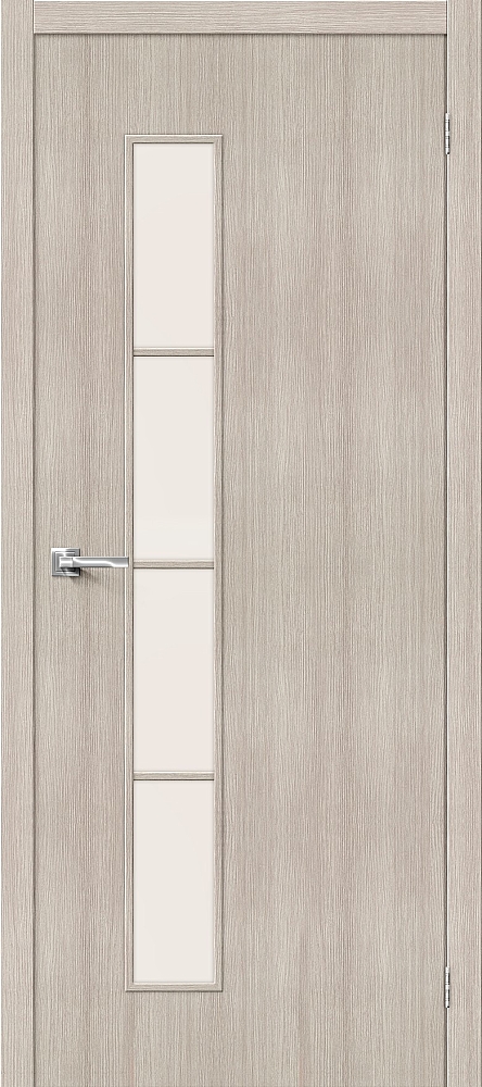 Дверь межкомнатная эко шпон Браво Тренд-4 Cappuccino Veralinga