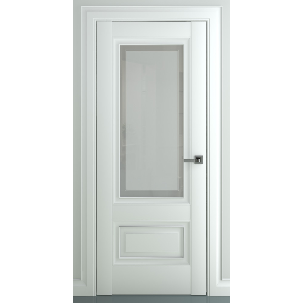 Дверь Zadoor Classic Baguette Турин В1 с остеклением