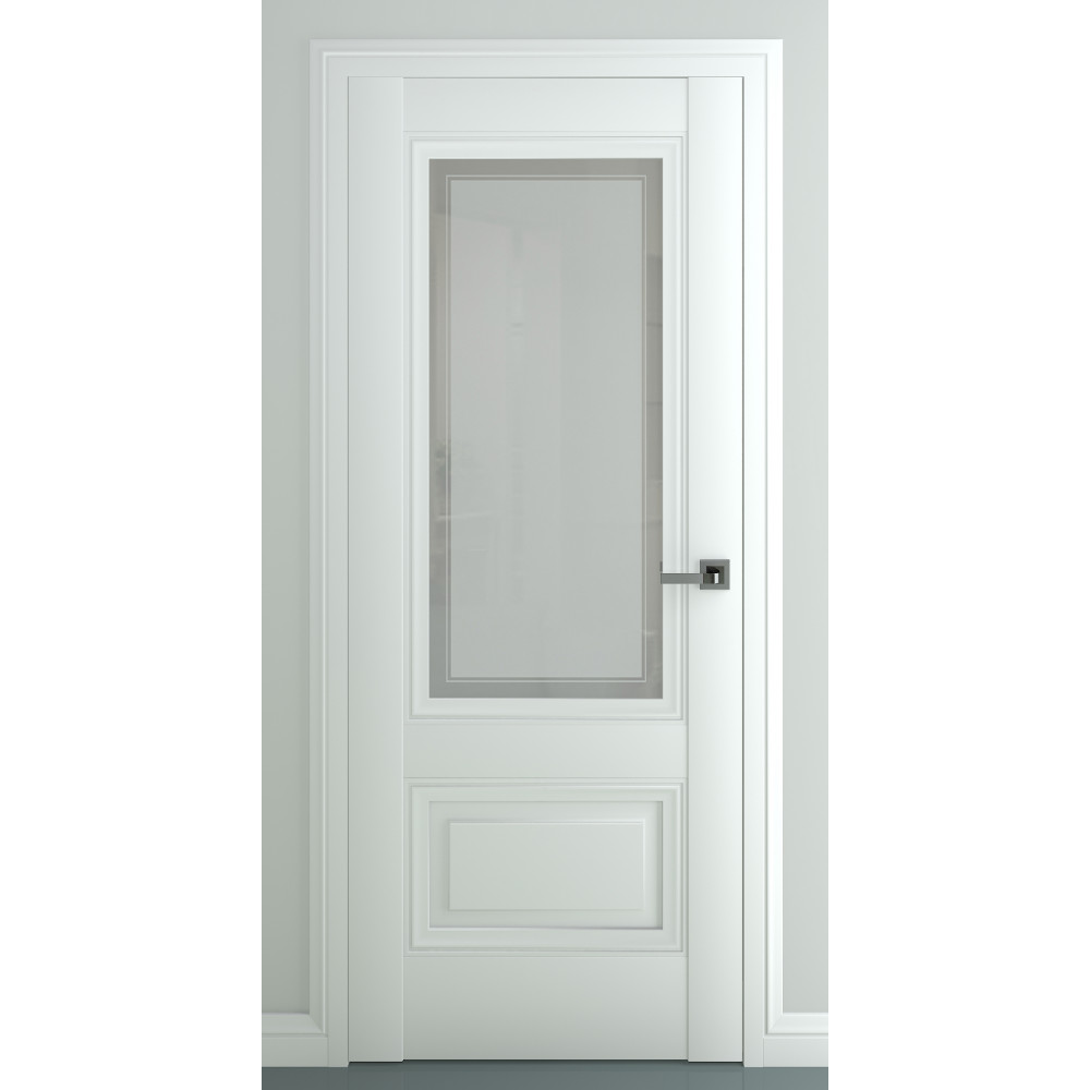 Дверь Zadoor Classic Baguette Турин В3 с остеклением